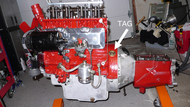 TC Engine Tag Location