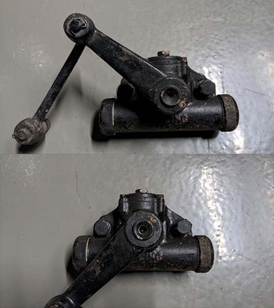 Mg TC Girling Shock Arm Travel