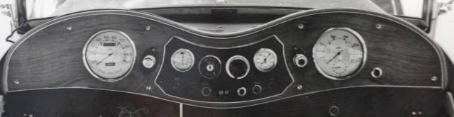Early TC dash showing hardware